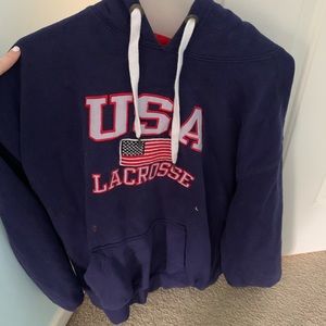 USA Lacrosse hoodie